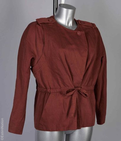 ATHÉ VANESSA BRUNO
TWO cotton and linen jackets,...