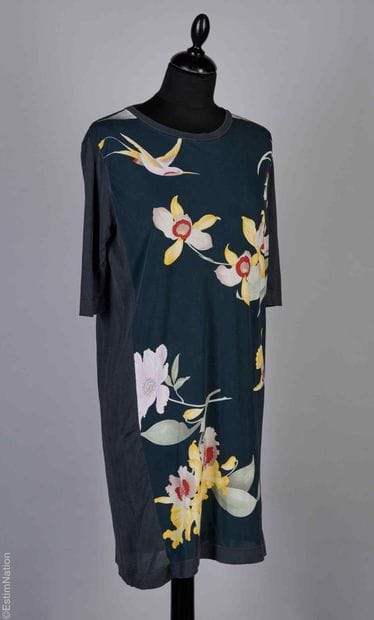 LEONARD
Cotton and silk tee-shirt dress,...