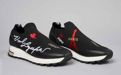 KARL LAGERFELD
PAIRE DE SNEAKERS basses en...