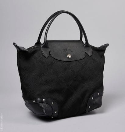 LONGCHAMP
SAC en toile nylon façonné de croisillons...