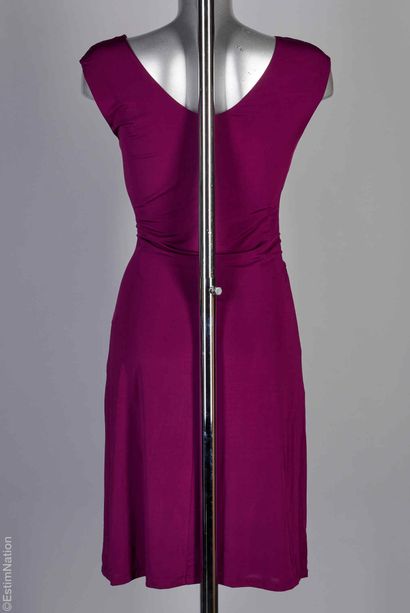 ROBERTO CAVALLI
Dress in purplish stretch...