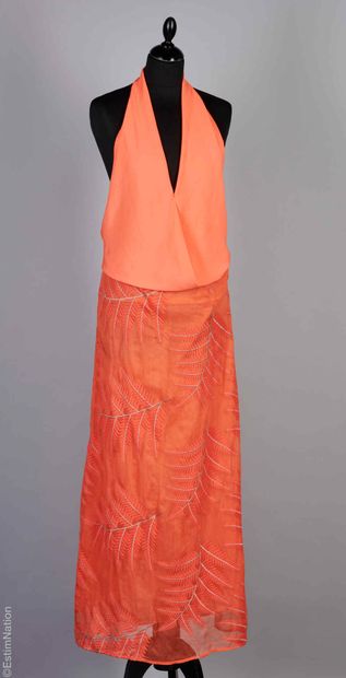 TARA JARMON
DEUX ROBES en crêpe viscose et...