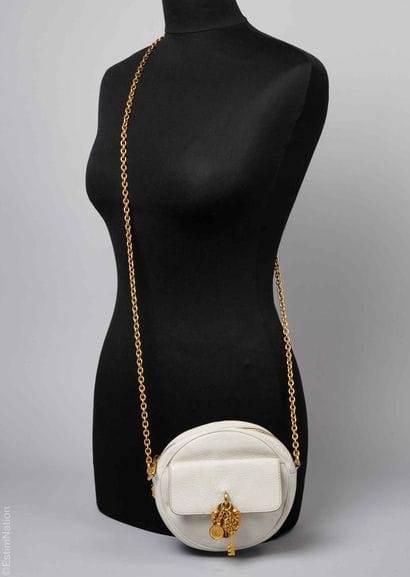 DOLCE & GABBANA
SMALL circular BAG in alabaster...