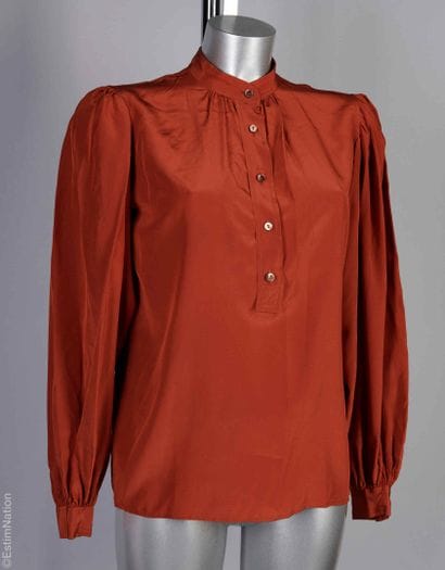 SAINT LAURENT RIVE GAUCHE CIRCA 1985
BLOUSE...