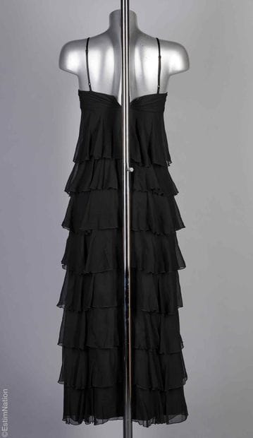 RENATO NUCCI
Strapless evening gown in ruffled...
