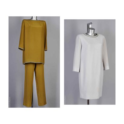 PIERRE CARDIN FIN 1990
ENSEMBLE en jersey...