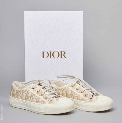 CHRISTIAN DIOR
PAIRE DE SNEAKERS basses 