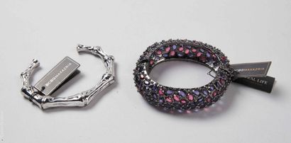 BCBGMAXAZRIA
DEUX BRACELETS : le premier...
