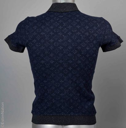 LOUIS VUITTON
POLO en laine et coton à aspect...
