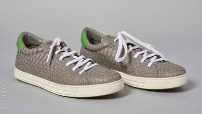 DSQUARED2
PAIRE DE SNEAKERS en cuir effet...