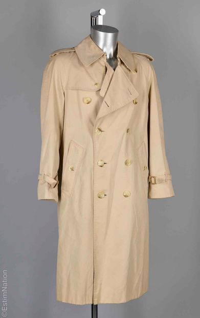 BURBERRYS'
TRENCH in vanilla cotton and polyester...