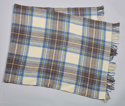 HIGHLAND TWEEDS
PLAID en laine frangée façonné...