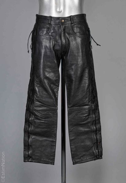 MOTOMOD VINTAGE
PANTALON de motard en bovin...