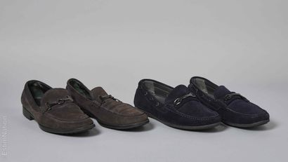 HUGO BOSS, TOD'S
DEUX PAIRES DE MOCASSINS...