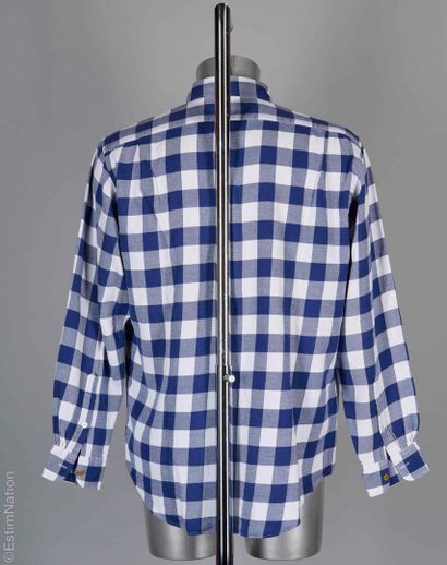 HERMÈS PARIS
CHEMISE en épais coton gratté...