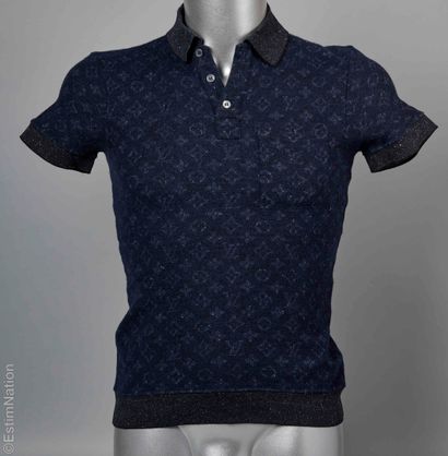 LOUIS VUITTON
POLO en laine et coton à aspect...