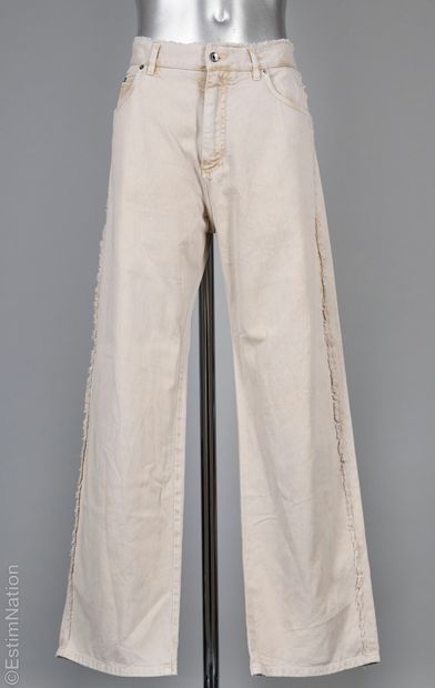 DOLCE & GABBANA DENIM
Jeans in beige tie-and-dye...