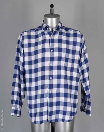 HERMÈS PARIS
CHEMISE en épais coton gratté...