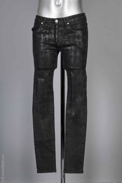 KARL KARL LAGERFELD
Slim-fit jeans in anthracite-coated...