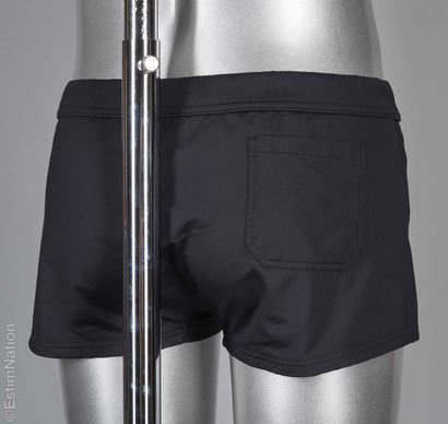 HERMÈS
SHORT DE BAIN en polyamide noir (T...
