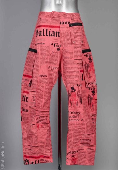 JOHN GALLIANO BEACHWEAR
PANTALON probablement...