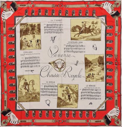 ANONYME VINTAGE
CARRE en twill de soie imprimé...