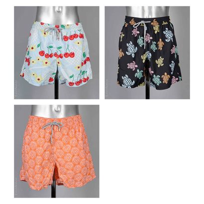 VILEBREQUIN
TROIS SHORTS DE BAIN imprimés...