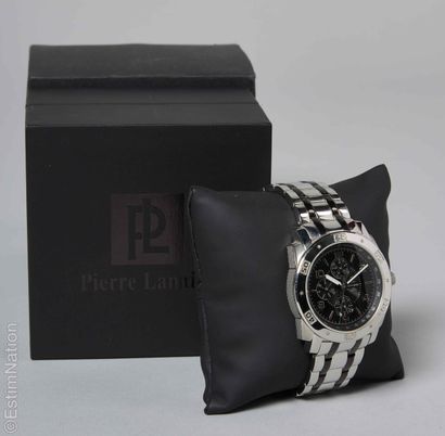 PIERRE LANNIER
Montre bracelet en acier chromé...
