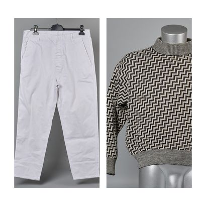 DSQUARED2, EMPORIO ARMANI
PANTALON en coton...