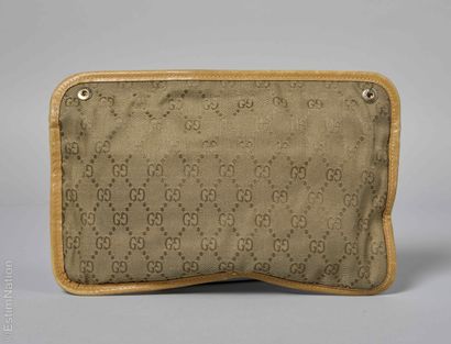 GUCCI VINTAGE
PAIRE DE POCHETTES en toile...