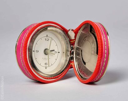 CARVEN
MONTRE DE VOYAGE doublée d'un calendrier...