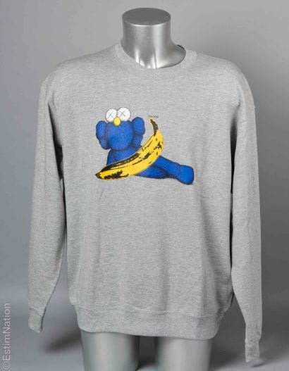 UNIQLO X KAWS + WARHOL
SWEATER en éponge...