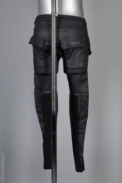 RICK OWENS
PANTALON slim en coton enduit...