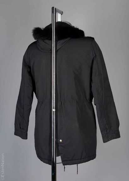 THE KOOPLES
PARKA mi longue en nylon noir,...