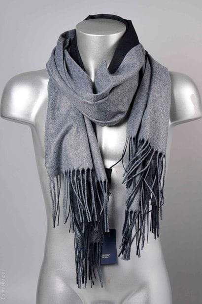 LIBERO
ECHARPE frangée double face en viscose...