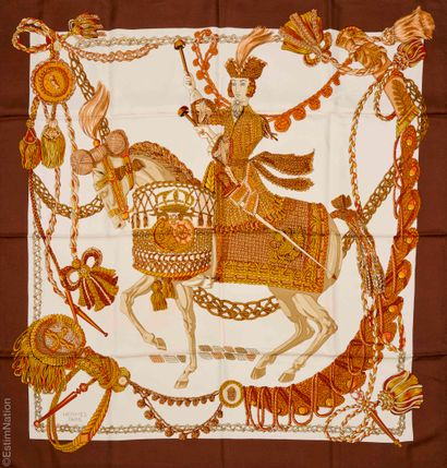 HERMÈS PARIS
CARRE en twill de soie imprimé...
