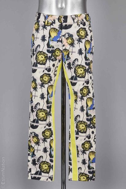 OPENING CEREMONY
PANTALON en gabardine de...
