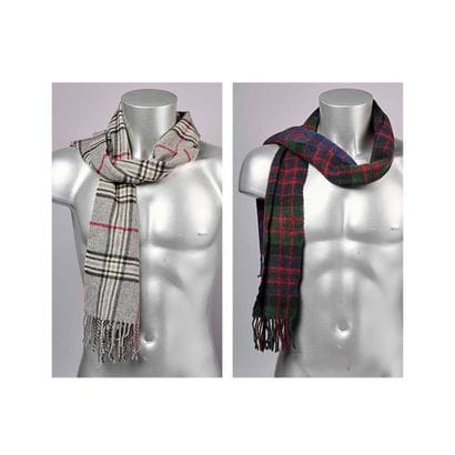 ANONYME, POLO RALPH LAUREN
DEUX ECHARPES...