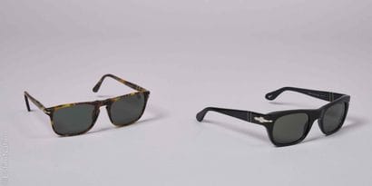 PERSOL
DEUX PAIRES DE LUNETTES DE SOLEIL...