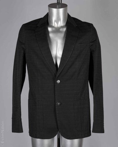 LOUIS VUITTON
VESTE en coton et lin façonné...