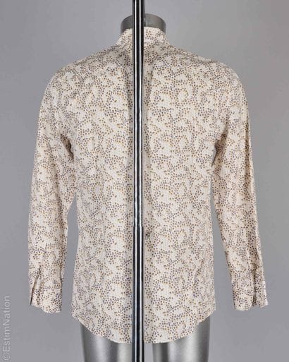 LOUIS VUITTON
CHEMISE en coton blanc imprimée...