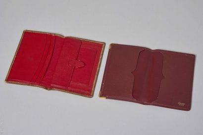 CARTIER PARIS, ANONYME VINTAGE
DEUX COUVERTURES...