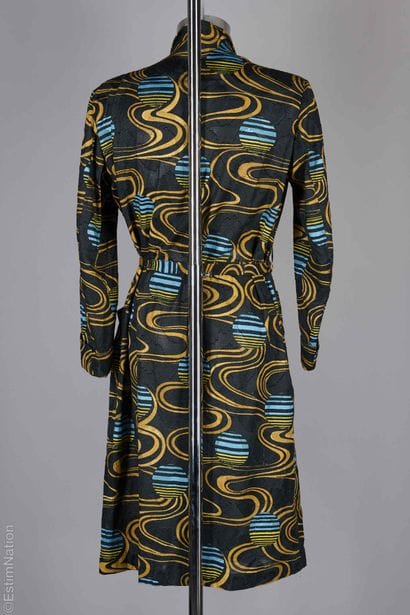 LANVIN VINTAGE
PEIGNOIR d'inspiration japonaise...
