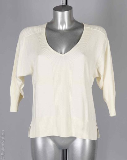 ERIC BOMPARD
Lavender cashmere knit hooded...