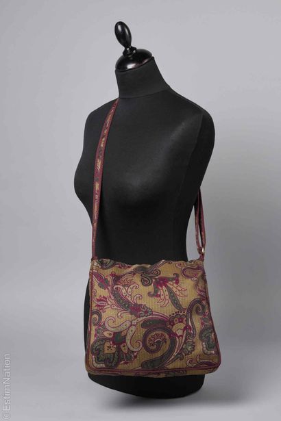 ETRO, LANCEL
BESACE en tissu imprimé de cachemire...