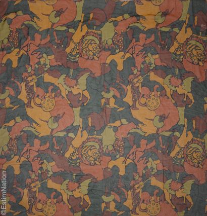 SONIA RYKIEL
GRAND CARRE en mousseline de...