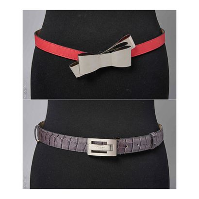 SONIA BY SONIA RYKIEL, LANCEL
TWO LEATHER...