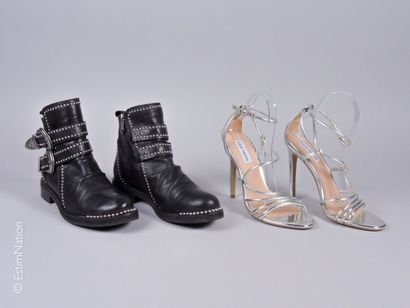 ANN TUILL, STEVE MADDEN
PAIR OF BOOTS in...