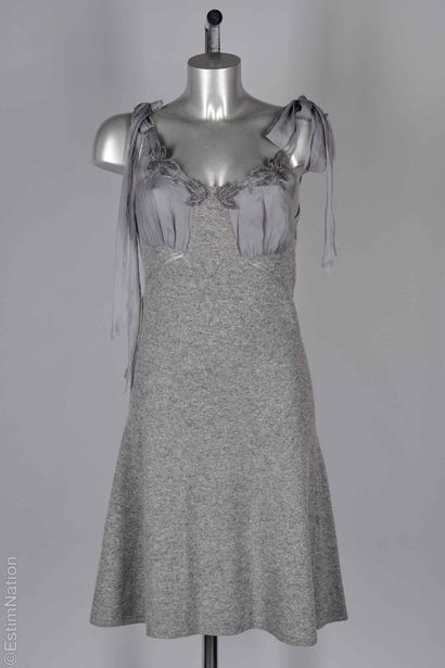 RED VALENTINO
ROBE à bretelles en laine et...