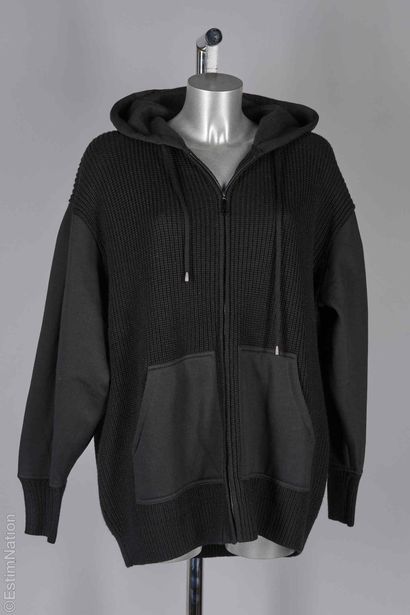 TWINSET
SWEAT zippé à capuche en tricot et...